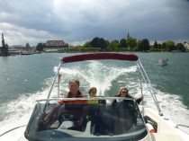 Motorboot Konstanzer Bucht, Bodensee Skipper Bischoff