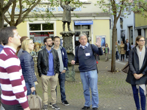 Stadtführung Feuergasse Konstanz, Reiseleiter Bodensee, Helmut Bischoff Stadtführer Konstanz